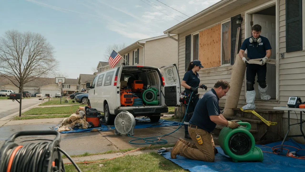 Water Damage Restoration in Cooks, MI near me